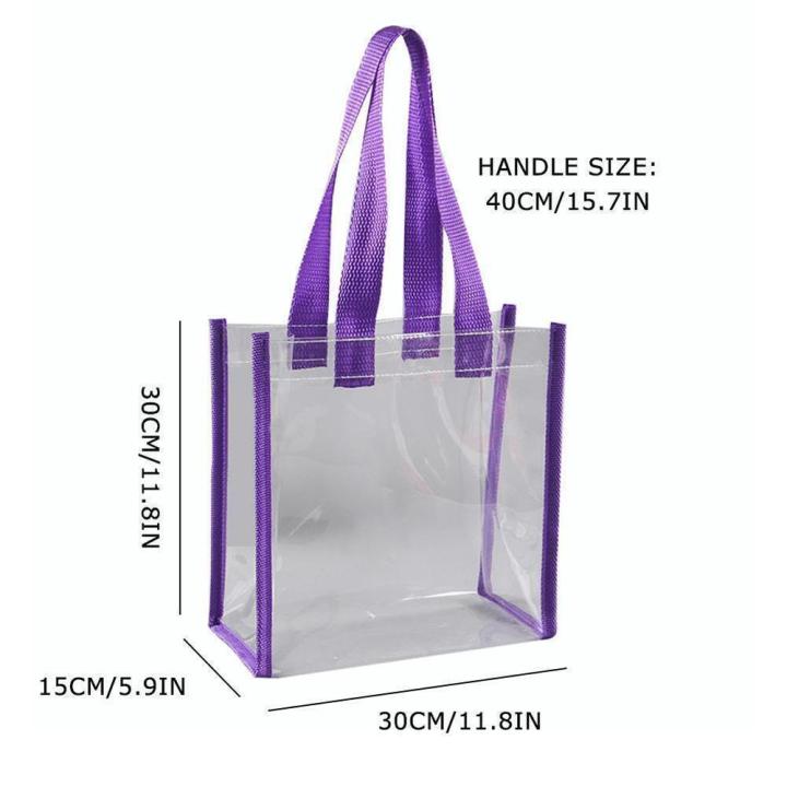 Clear%20PVC%20Tote%20Bag%20Handbag%20Lightweight%20Top%20Handle%20Shopping%20Shopping%20Bag%20-%20Image%204