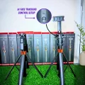 Q13 Selfie Stick Tripod  with Wireless Remote Control Smart Auto AI Tracking Stabilizer Gimbal (5.5) foot. 