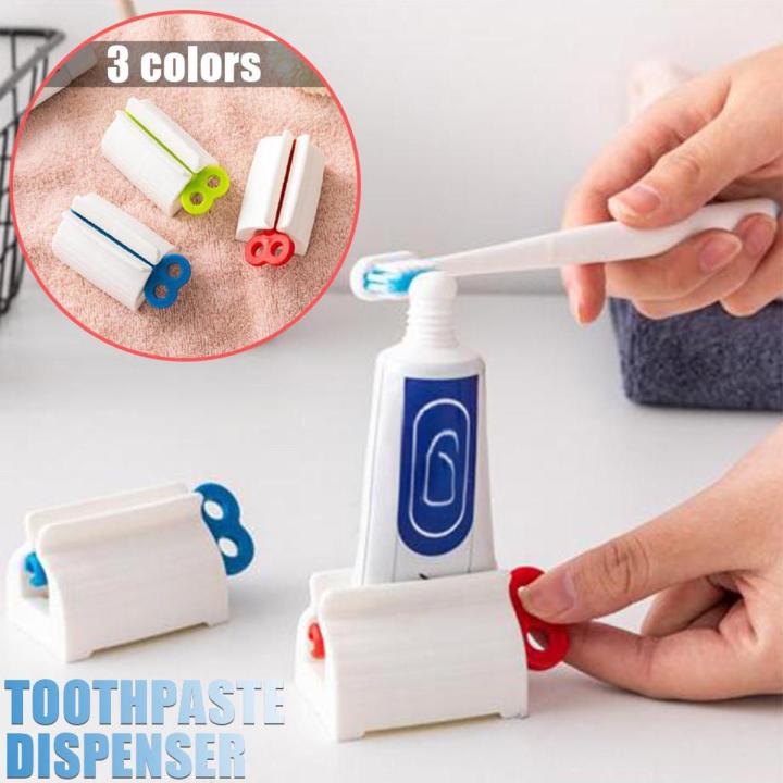Toothpaste Roller Dispenser Squeezer Hair Color Dye Tube Wringer Bathroom Tool