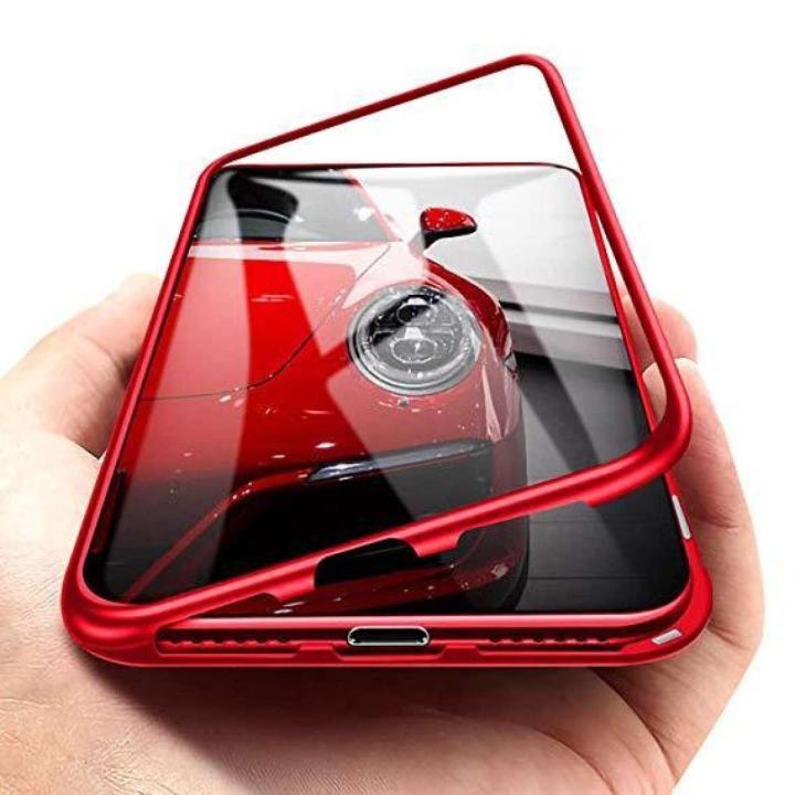 360 Metal Case For Redmi Note Pro -Red