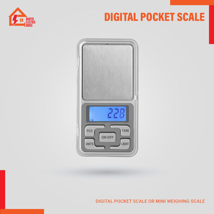 igital Pocket Scale Portable, 500g/300g/0.1g Mini Jewelry Scale, Digital Pocket Scales, Mini Electronic Grams Reloading Weight Scale, Food Scale, Jewelry Scale, Kitchen Scale