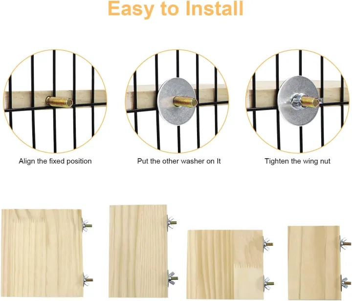 2pcs%20Bird%20Perch%20platform%20flat%20Stand%20Beak%20Paw%20Grinding%20wood%20for%20Parrot%20Parakeet%20Cockatiel%20Lovebird%20Conure%20Finch%20Budgie%20-%20Image%206