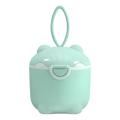 Baby Formula Dispenser, Portable Milk Powder Dispenser Cute Pig Shape Snack Storage Container for Travel Bedroom Outdoor. 