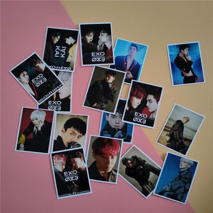 16Pcs/Set%20KPOP%20EXO%206th%20Album%20OBSESSION%20Photo%20Card%20Lomo%20Card%20Poster%20Photocard%20Photo%20Card%20Fans%20Gift%20Collection%20Stationery%20Set%20-%20Image%204