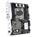 Jingsha X99-E8I Gaming Motherboard with 8 DDR4 Memory Slots 6 SATA3.0 Ports Support Intel Xeon E5 LGA2011-3 V3/V4 Series CPU. 