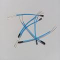 3Pcs 10K NTC Thermistor Temperature Sensor Black Epoxy Bead Probe 55mm 103 Without Connector For General Purpose. 