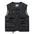 Men Vest Unloading Tactical Coat Casual Photographer Waistcoat Mesh Work Sleeveless Jacket Tools Pocket Vest L XL 2XL 3XL 4XL5XL. 