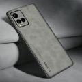 for Vivo Y33S / Vivo Y21 / Y21T / Y33T / Y21A / Y21S Case Soft Pure Leather Slim Matte Back Cover. 