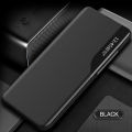 For Samsung Galaxy S8 Leather Flip Case PU Smart View Magnetic Stand Back Display Phone Cases Covers. 