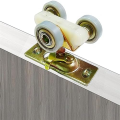 2 Pack Sliding Pocket Door Hardware Top Hanger Rollers Wheels Assembly Fit Replacement 1125 & 1500 Hardware Kit. 