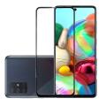 Samsung Galaxy A71 Tempered Glass Screen Protector 6D/9D/11D - Black. 