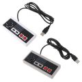 USB Gaming Controller Plug-Play Plastic Black+Gray for NES PC Windows New.