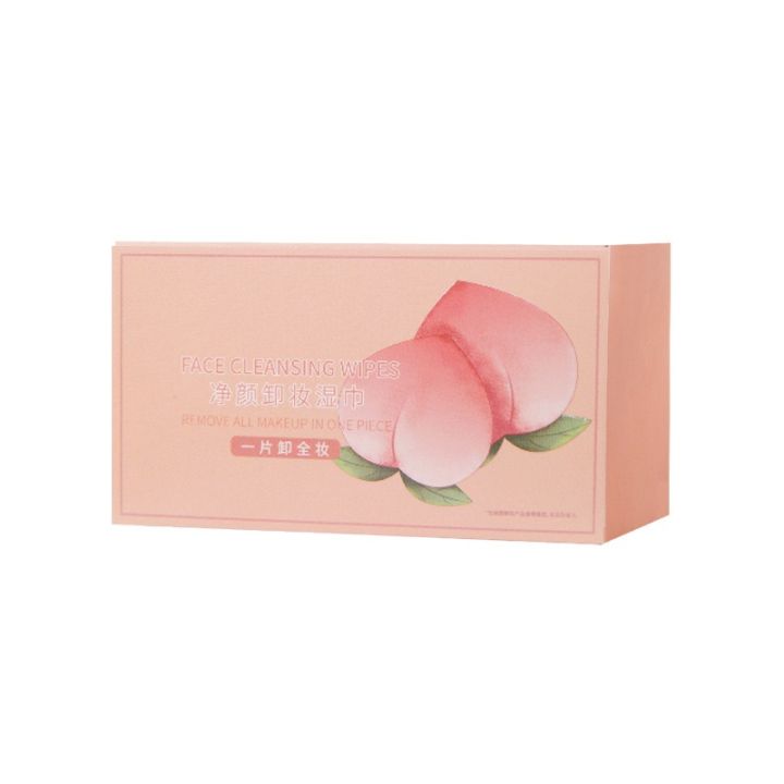 30Pcs/box%20Disposable%20Makeup%20Remover%20Wipes%20for%20Deep%20and%20Gentle%20Facial%20Cleansing%20New%20Peach%20Soft%20Wet%20Tissue%20for%20Sensitive%20Skin%20-%20Image%209