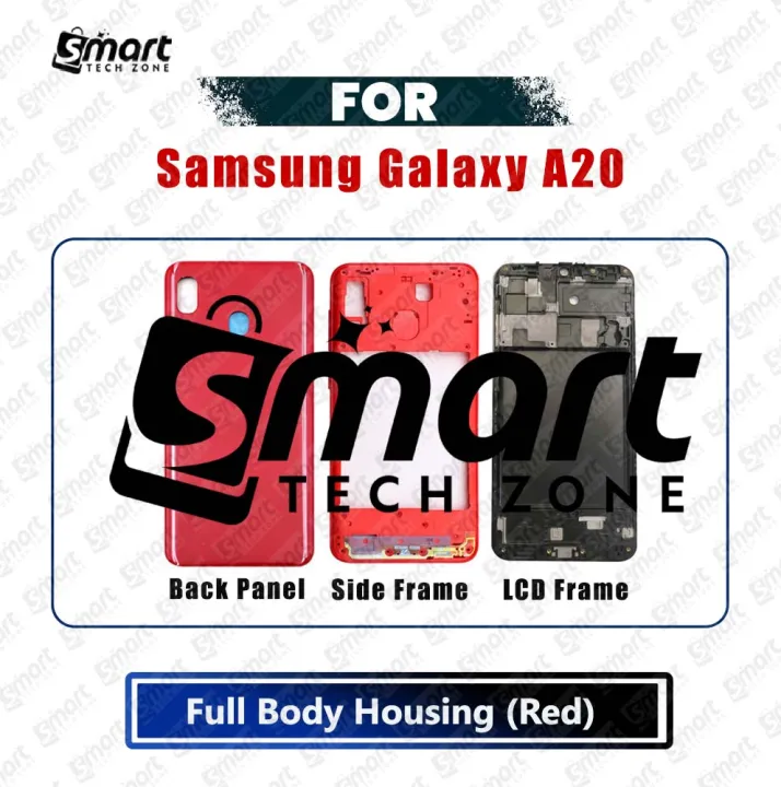 Full%20Body%20Housing%20For%20Samsung%20Galaxy%20A20%20Front%20LCD%20Frame%20Panel,%20Middle%20Bezel%20Frame%20and%20Back%20Panel%20-%20Image%203