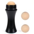 Face Oil Absorbing Roller Natural Volcanic Stone Facial Pore Cleaning Oil Removing Massage Body Stick Makeup Face Skin Care Tool.