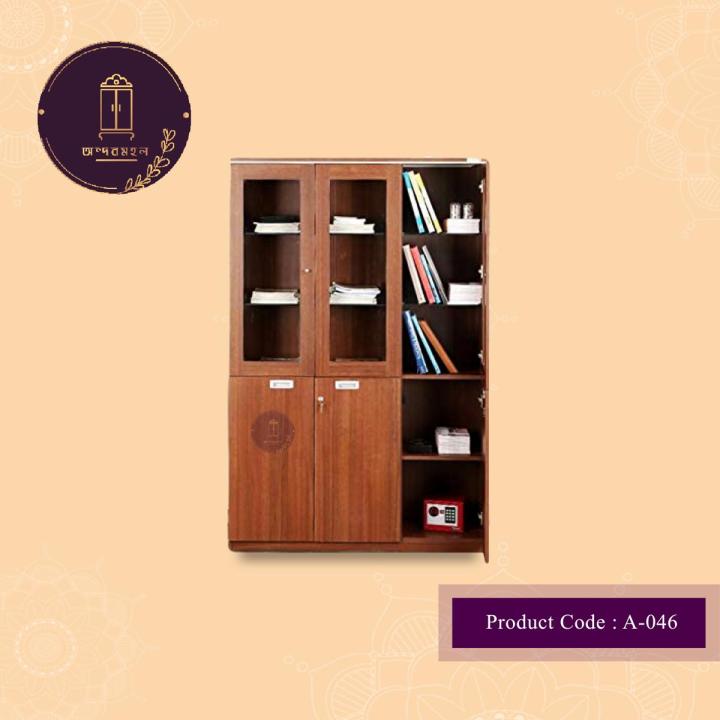 Andormahal%20(MDF)%20Stylish%20Book%20Shelf/Cupboard%20with%203%20partition%20-%20Image%202