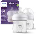 Baby Feeder Philips Avent Natural Feeder Bottle 0-3m 125ml (Pack Of 2).