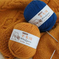 Top Quality Wool Blended Crochet Yarn Knitting Sweater Scarf Woollen Thread Thick Yarn 4ply 3pcs*100g=300grams. 