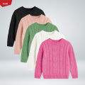 Kids Cotton Knitted Sweater From Levin.