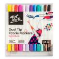 Mont Marte Fabric Markers 12pc.