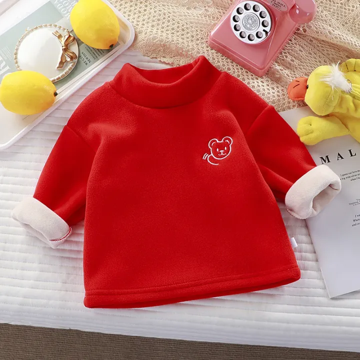 Children's%20fleece%20thickened%20base%20shirt,%20autumn%20and%20winter%20clothes,%20baby%20half-high%20neck,%20inner%20layer,%20boys%20and%20girls%20warm%20embroidered%20bear%20sweatshirt%20-%20Image%206