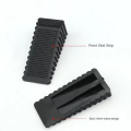 1 Pcs Heavy Duty PVC Rubber Wedge Door Stopper- Safety Door - Non-Slip Windproof Finger Protector for Home and Office - Large/Medium (70x28x19mm/95x38x28mm).
