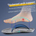 4D Sports Shoes Insoles Super Soft Running Insole for Feet Shock Absorption Baskets Shoe Sole Arch Support Orthopedic Inserts.