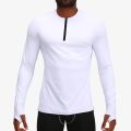 Mens 1/4 Zip Compression Shirts with Thumb Holes Base layer Long Sleeves Moisture Wicking Athletic Tee Active Fishining Blouse. 