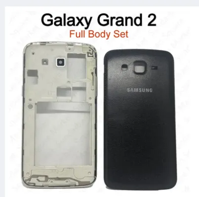 Samsung Galaxy Grand 2 Full Body Main Back part / Back Shield / Main Back Cover / Battery Cover Replacement Parts