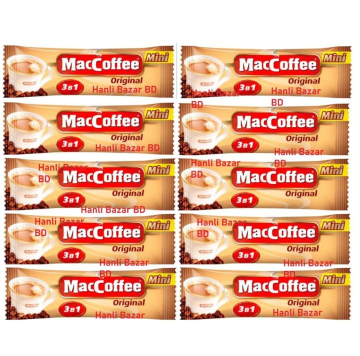 Mac Coffee Mini 3B1 (Pack of 12 ) 12g*12 | Daraz.com.bd