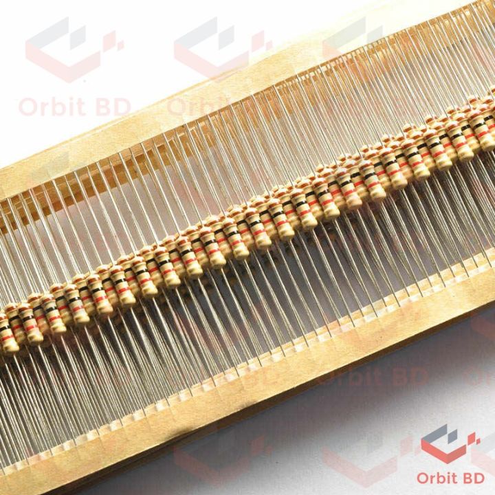 100Pcs%203.3K%20Resistor%203.3K%20Ohm%20Carbon%20Film%20Resistor%203.3K%201/4W%20Resistance%200.25%20Watt%205%25%20Tolerance%20Fixed%20Resistors%20-%20Image%202