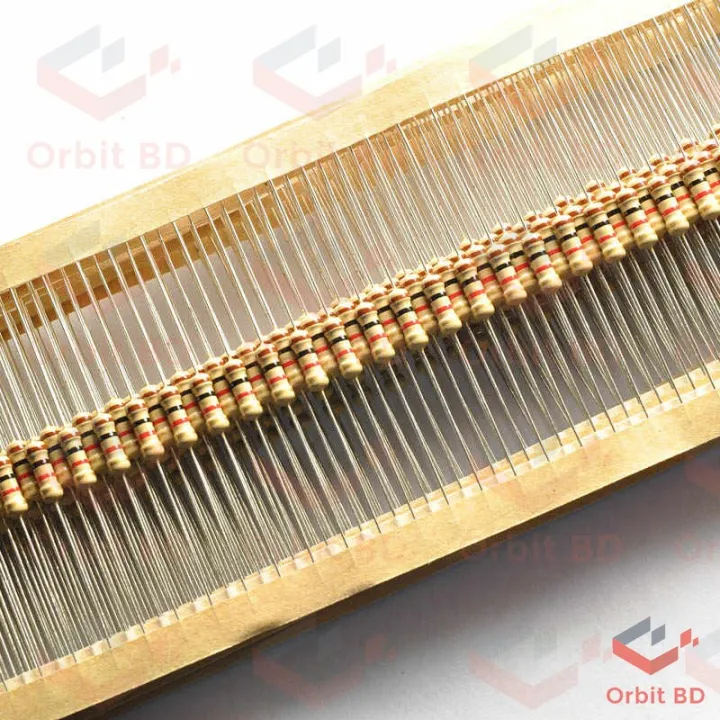 100Pcs%203.3K%20Resistor%203.3K%20Ohm%20Carbon%20Film%20Resistor%203.3K%201/4W%20Resistance%200.25%20Watt%205%25%20Tolerance%20Fixed%20Resistors%20-%20Image%202