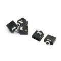 10Pcs PCB Mount Female 3.5mm 5 Pin Audio Socket Connector PJ-307 Headphone Stereo Amplifier Socket. 