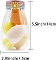 〽️ Beauty Blender Makeup Puff Set of 6 piece With Cute Jar/Bottle  -  Soft Makeup Sponge  / Powder puff. 