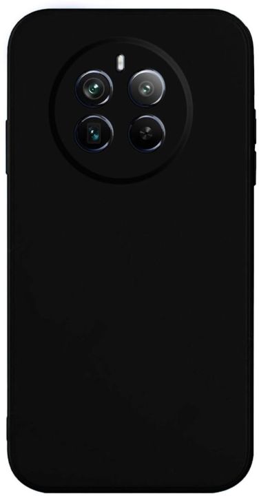 Realme%20Narzo%2070%20Pro%20Silicone%20Matte%20Flexible%20Soft%20Phone%20Case-%20Black%20-%20Phone%20Back%20Cover%20-%20Image%203