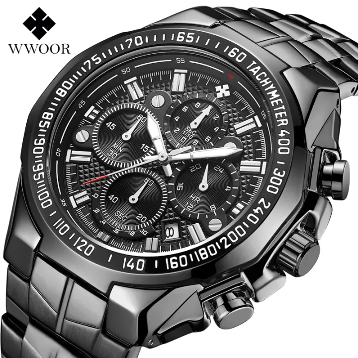 WWOOR%20/8868%20Cross%20border%20Hot%20Selling%20Seven%20Needle%20Men's%20Sports%20Steel%20Belt%20Quartz%20Waterproof%20Watch%20Wholesale%20Manufacturer%20Direct%20Sales%20-%20Image%204