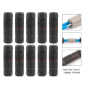 IP68 Electrical Waterproof Connector Wire Cable 3 Pin Outdoor Hard Wire Quick Push-in Conductor Terminal Connector 10PCS. 
