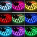 1 Meter LED Light String  Computer Desk/Home Decor DIY Backlight 24 Key  RGB Multicolor Tape Home Decoration Light Strip. 