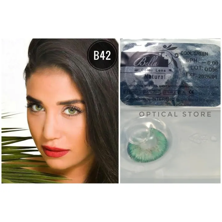Bella%20Cool%20Green%20Natural%20Color%20Contact%20Lens%20With%20Kit%20Box.%20Bella%20Natural%20Series.%20#cool.gr.ee.n%20-%20Image%204