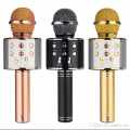 Wireless Bluetooth Karaoke Microphone WS858 MIC Speaker. 