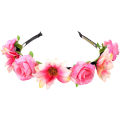 Elegant Artificial flower headband Exquisite Delicate Colorful Sunflower hairband Beautiful Women's wedding hair accessories for Wedding Party Photoshoot Beach vacation Bridesmaids. 