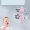 Newborn Crib Bed Around Baby Crib Mobile Toy, Sensory Toy Room Decor Crib Hanging Rattles Toys for Infant Toddler Newborn. 