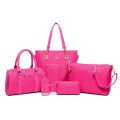 6PCS/SET Women Handbags Shoulder Crossbody Bag Purse Wallet Women Envelope Messenger Bags Female Composite Bag Fashion.