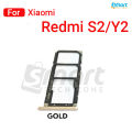 Xiaomi Redmi S2/ Y2 Sim Tray Micro SD Card Slot with Sim Ejector Pin Replacement Part. 
