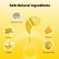 Crystal Collagen 24K Active Gold Powder Eye Mask + IPL Eye Essence Importer Safe Natural Ingredients Improve Dark Circles Firm. 