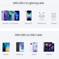 KUULAA 20W GaN PD USB C Charger for iPhone 14 13 12 11 Pro Max m fashionini SE Phone QC 3.0 PD 3.0 USB Type C Fast Charging for iPad Air. 
