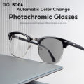 OQ BOGA 10 Styles Fashion Photochromic Anti UV Sunglasses Proof Blue Light Proof Radiation Oval Frame Computer Glasses. 
