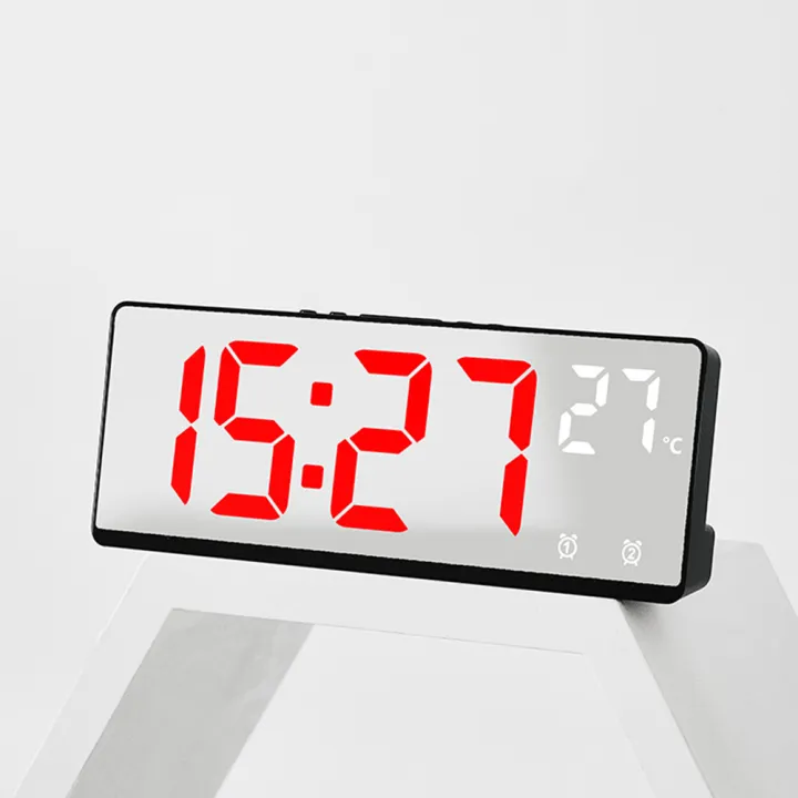 6.9%20Inches%20Electronic%20Alarm%20Clock%205%20Levels%20Brightness%20Adjustable%20Large%20Screen%20Student%20Desk%20Clock%20Table%20Clock%20-%20Image%202