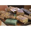 Antique Handcraft Leather Journal Notebook Diary For Men & Women - Random.