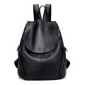 Shoulder Bag Women's2023New Soft Leather Large Capacity Travel Backpack Student Schoolbag.